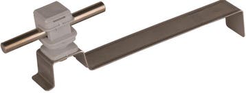 Dehn Dakdoorvoerhouder Stst/Plastic Grijs H 16mm Voor Rd 8mm, Verzenden, Nieuw, Overige typen