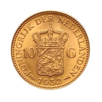 Gouden tientje (Wilhelmina en Willem 3), Postzegels en Munten, Edelmetalen en Baren, Goud, Verzenden