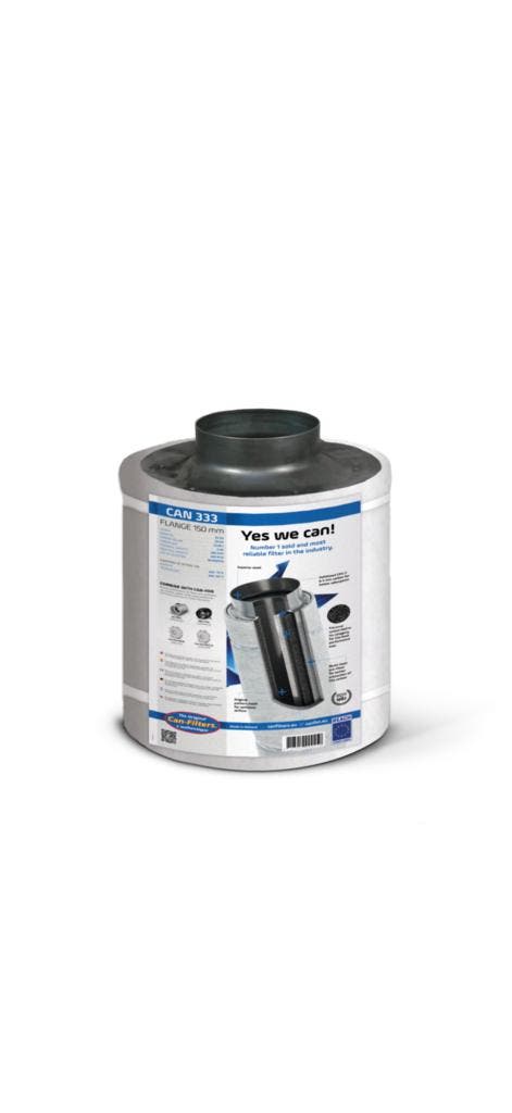 Can Filter 33 cm koolstoffilter (350m3, 160Ø), Tuin en Terras, Kweekspullen, Ophalen of Verzenden
