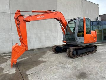 Veiling: Midigraafmachine Hitachi ZX70 Diesel 2016, Ophalen, Graafmachine