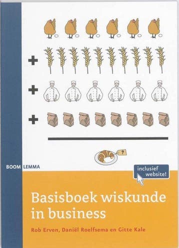 Basisboek wiskunde in business - Erven, Verzenden, Gelezen