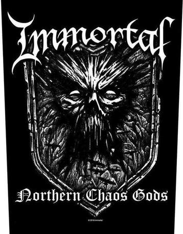 Immortal - Northern Chaos Gods - Backpatch off. merchandise, Ophalen of Verzenden, Nieuw, Kleding