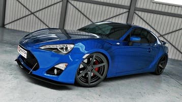 Maxton Voorspoiler / Splitter TOYOTA GT86, Verzenden