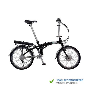 Beixo Elektrische Vouwfiets Compact met cardanas Zwart, Fietsen en Brommers, Verzenden, Nieuw