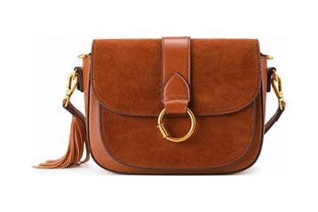 Laurent David Schoudertas Cognac, Sieraden, Tassen en Uiterlijk, Verzenden, Zo goed als nieuw
