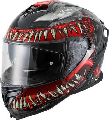 VITO Helm presto monster integraal + zonnevizier, Fietsen en Brommers, Nieuw