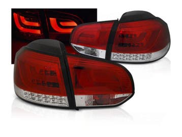 LED Bar achterlichten Red White geschikt voor VW Golf 6, Auto-onderdelen, Verzenden, Nieuw, Volkswagen