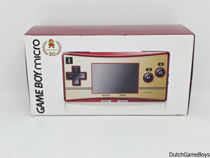 Gameboy Advance / GBA Micro - Console - Famicom Version 20th, Spelcomputers en Games, Spelcomputers | Nintendo Game Boy, Gebruikt