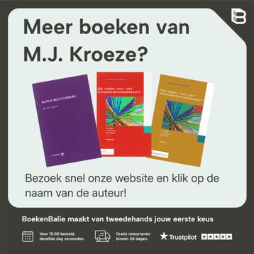 De kern van het ondernemingsrecht - M.J. Kroeze, Verzenden, Gelezen, M.J. Kroeze