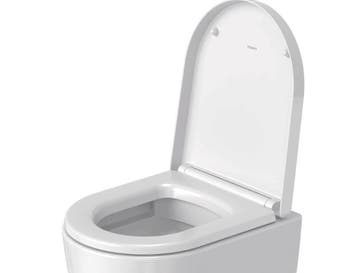 Duravit ME by Starck WC-zitting 43.8 x 37.4 cm compact met, Ophalen of Verzenden, Nieuw, Bad