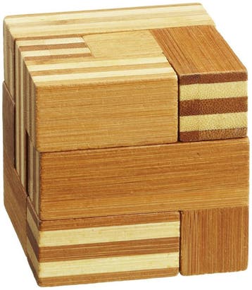 Soma Kubus Puzzel - Bamboe | Philos - Puzzels, Verzenden, Nieuw