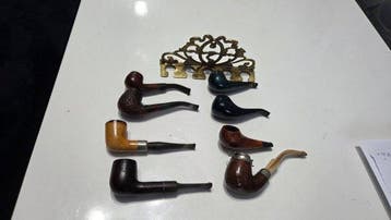 Zonder minimumprijs - Pijp - Bakeliet, Hout - (9), Nieuw