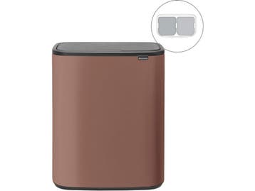 Brabantia Bo Touch Bin - Prullenbak - 2 x 30 liter -, Verzenden, Zo goed als nieuw