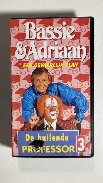 BASSIE & ADRIAAN EEN GEVAARLIJK PLAN (VHS), Verzenden, Gebruikt