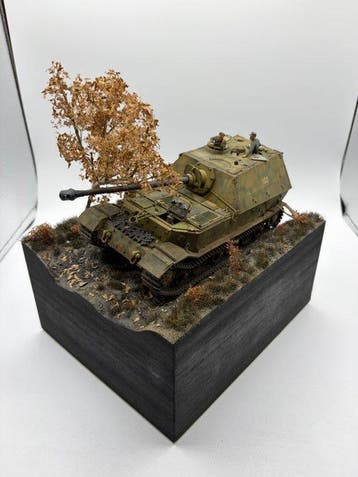 Tamiya - Diorama Cacciacarri Elefant - 1940-1950 - Duitsland, Nieuw