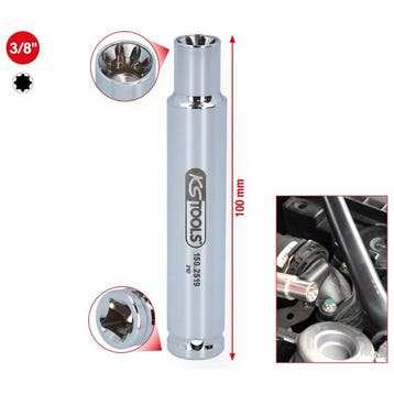 KS Tools 3/8 RIBE M10 Sleutel voor Aanzuigbuis, Auto diversen, Autogereedschap, Verzenden, Nieuw