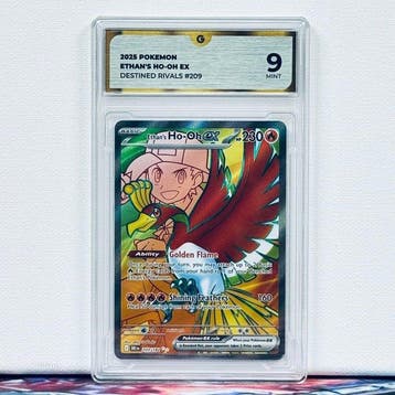 Pokémon Graded card - ETHANS HO-OH EX 209 - Pokémon - GG 9, Nieuw