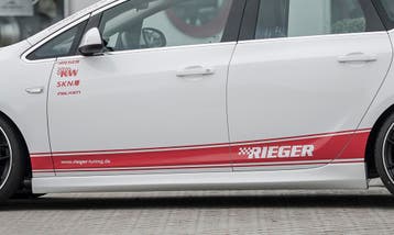 Rieger side skirt | Astra J: 11.08-09.12 (tot Facelift), 10., Verzenden, Nieuw, Opel