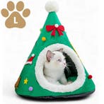 Kersthuisje voor kleine huisdieren groen Maat L (Hond), Ophalen of Verzenden, Nieuw, Overige