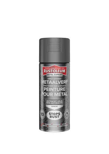 Rust oleum metal expert metaalverf direct op roest hamerslag, Verzenden, Nieuw
