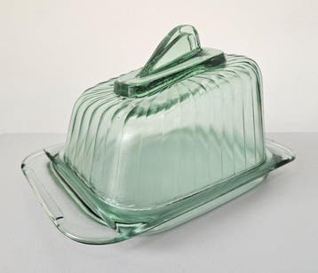 Royal Leerdam - A.D. Copier - Boterschotel - Kaasstolp, Art