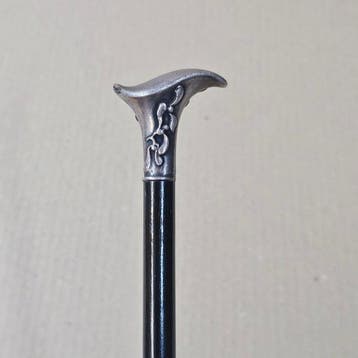 Wandelstok - Metaal, Hout, Antiek en Kunst