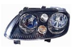VW Caddy 2004-2010 Zwart Koplamp Links (Volkswagen), Auto-onderdelen, Verlichting, Verzenden, Nieuw, Volkswagen