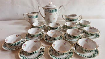 LAmandinoise - Koffieservies - Service à Café Chic French