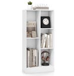 LIVSK Boekenkast met 5 Vakken - Duurzaam Hout en MDF - Kante, Boeken, Verzenden, Nieuw