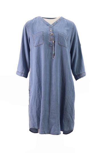 Geisha Jurk in maat 40 Blauw, Geisha, Verzenden, Zo goed als nieuw, Blauw