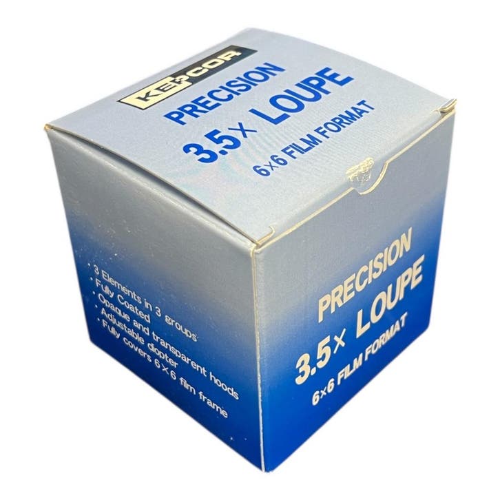 Kepcor Precision 3.5x Loupe voor 6x6 Film Formaat (Nieuw), Audio, Tv en Foto, Fotografie | Fotostudio en Toebehoren, Nieuw, Verzenden