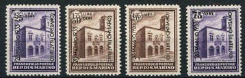 San Marino 1933 - Filatelistische bijeenkomst van San, Gestempeld