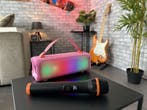 N-Gear Blazooka 703P - Bluetooth Speaker - Karaoke Set -, Ophalen of Verzenden, Zo goed als nieuw