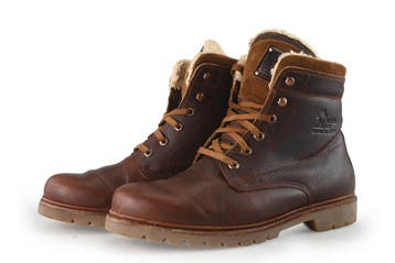 Panama Jack Veterboots in maat 46 Cognac, Overige kleuren, Verzenden, Boots, Zo goed als nieuw