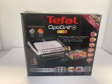 Tefal OptiGrill+ GC712D - Contactgrill - Automatische, Verzenden, Nieuw