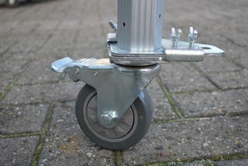 Wielen voor Easy up Partytenten | Set 4 stuks, Verzenden, Nieuw, 2 meter of meer, Partytent