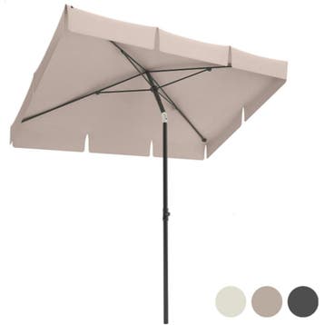 2dekans | LifeGoods Parasol - Balkonparasol - 200x125cm -, Tuin en Terras, Ophalen of Verzenden, Zo goed als nieuw