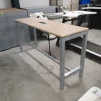 Inofec hoge vergadertafel - 104x200x60 cm (met elektra conso, Huis en Inrichting, Tafelonderdelen, Ophalen of Verzenden, Nieuw