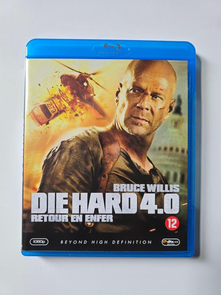 DIE HARD 4.0 (BLURAY), Cd's en Dvd's, Blu-ray, Gebruikt, Verzenden