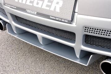 Rieger diffuser | Golf 5 - 3-drs., 5-drs. | stuk ongespoten, Auto-onderdelen, Carrosserie en Plaatwerk, Verzenden, Nieuw, Volkswagen