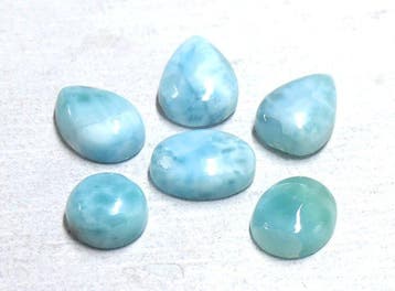 Prachtige collectie van LARIMAR - 100% natuurlijk -