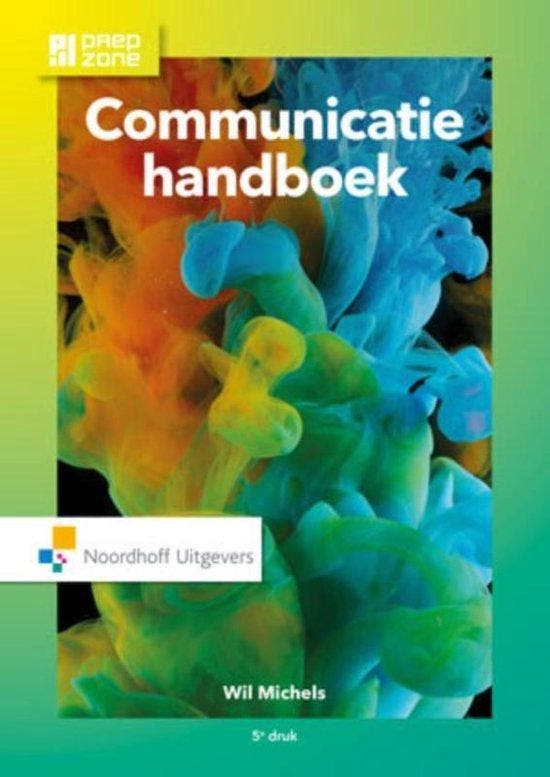 9789001863029 Communicatie handboek | Tweedehands, Boeken, Schoolboeken, Zo goed als nieuw, Verzenden