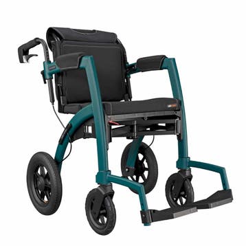 Rollz Motion Performance rollator en rolstoel - Groen M, Diversen, Rollators, Ophalen of Verzenden, Nieuw