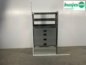 Aluca bedrijfswageninrichting 1010x520x1750mm (3077), Auto diversen, Overige Auto diversen, Ophalen of Verzenden