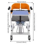 Nieuw: Verpleegstoel – Verstelbaar met Wielen – Ouderen zorg, Huis en Inrichting, Stoelen, Verzenden, Nieuw