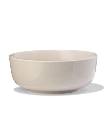 HEMA Kom Ø15cm Knap new bone china grijs, Verzenden, Nieuw