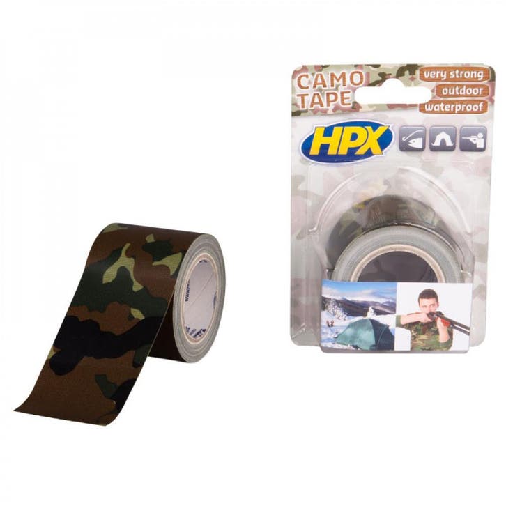 HPX Camouflage Tape 5m, Caravans en Kamperen, Kampeeraccessoires, Nieuw