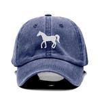 Cap Horse in diverse kleuren met geborduurde afbeelding, Verzenden, Nieuw, Overige soorten