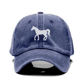 Cap Horse in diverse kleuren met geborduurde afbeelding, Verzenden, Nieuw