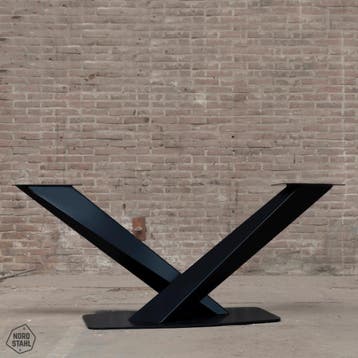 Stalen onderstel tafel - Twisted V leg - Nordstahl, Verzenden, Nieuw